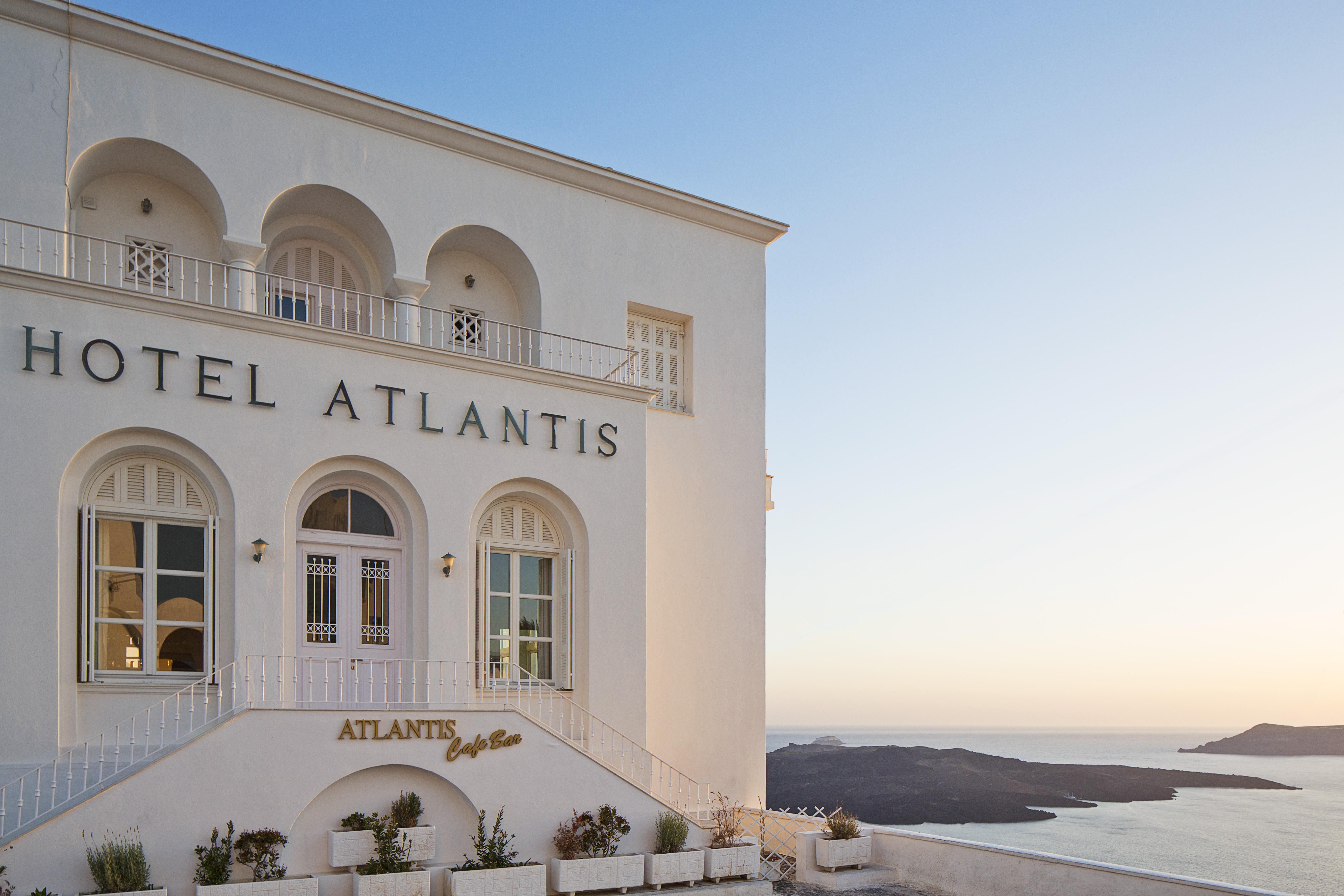 Atlantis Hotel Fíra Kültér fotó