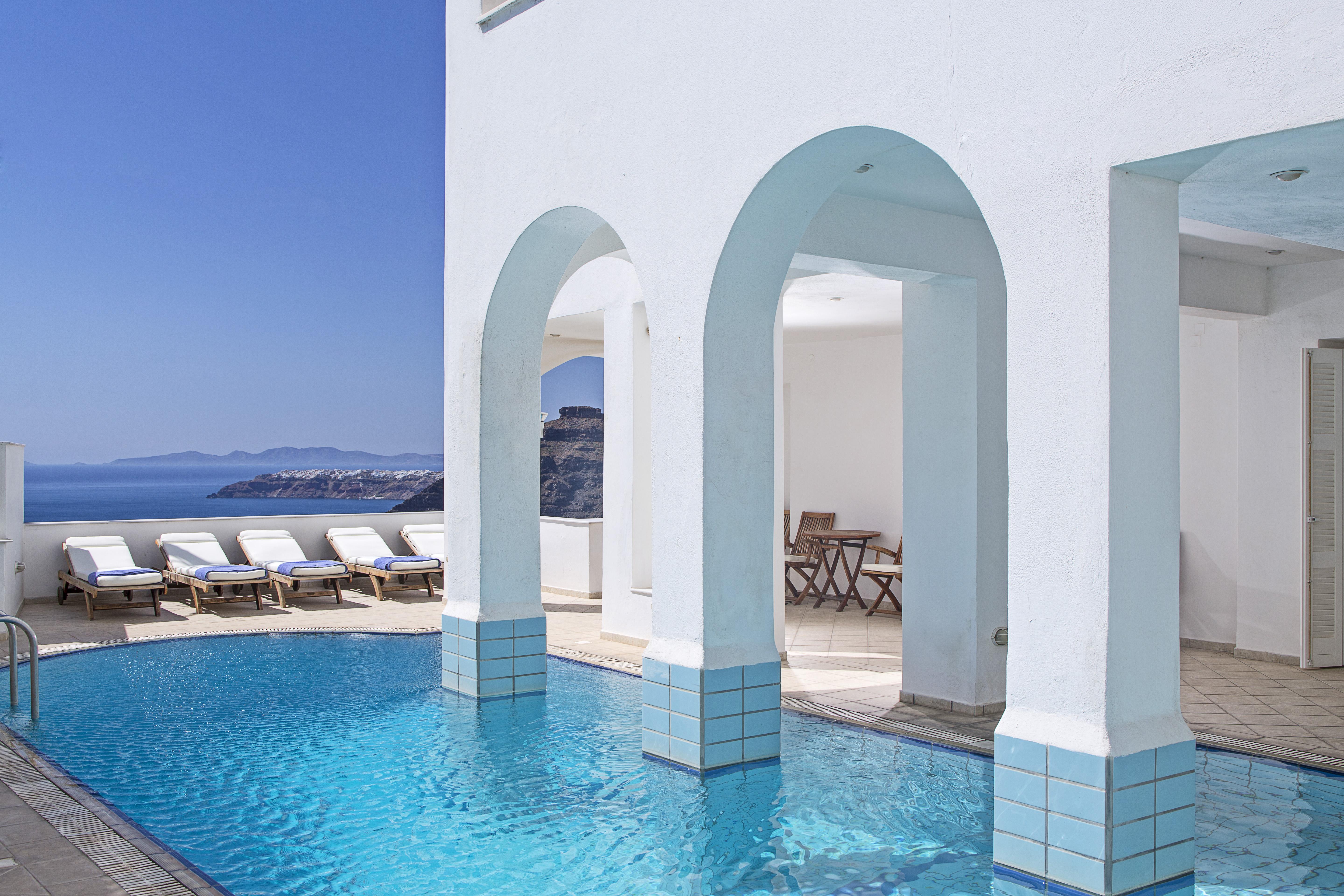 Atlantis Hotel Fíra Kültér fotó